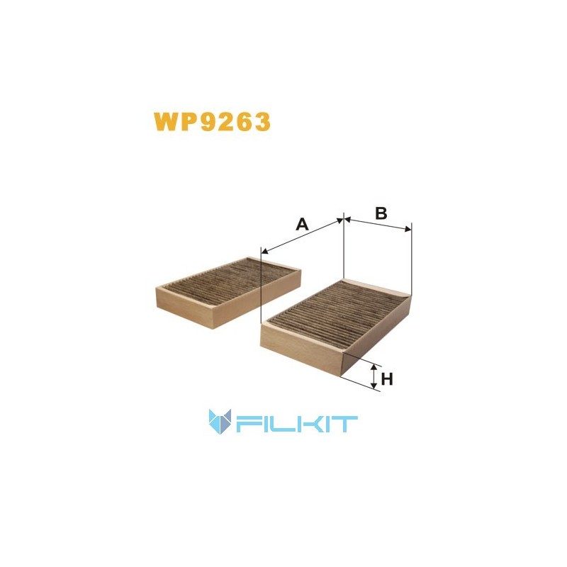 Cabin air filter WP9263 [WIX]