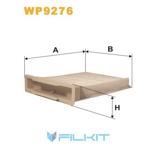 Cabin air filter WP9276 [WIX]