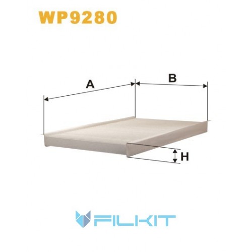 Cabin air filter WP9280 [WIX]