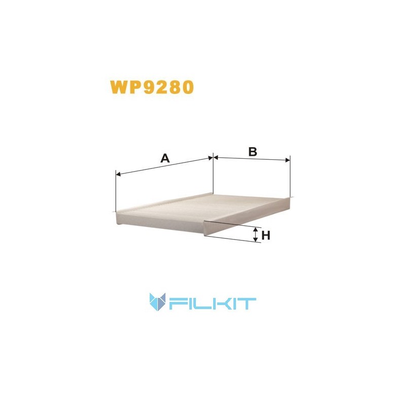 Cabin air filter WP9280 [WIX]