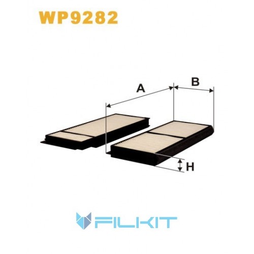 Cabin air filter WP9282 [WIX]