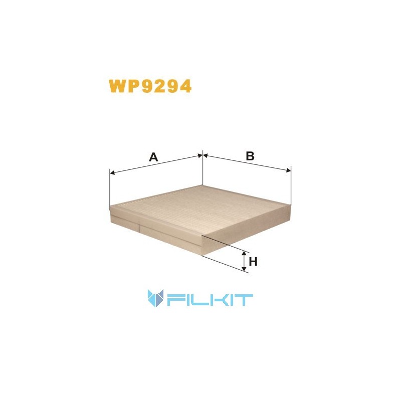 Cabin air filter WP9294 [WIX]