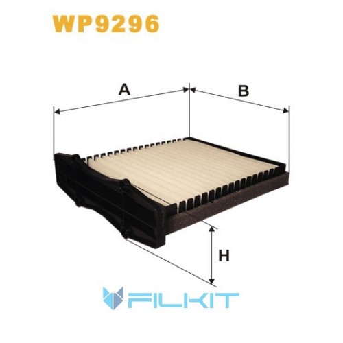 Cabin air filter WP9296 [WIX]