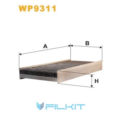 Cabin air filter WP9311 [WIX]