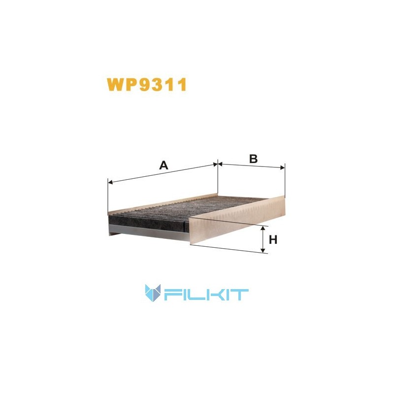 Cabin air filter WP9311 [WIX]