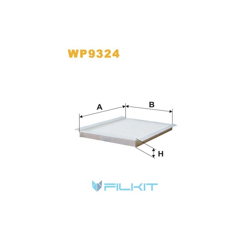 Cabin air filter WP9324 [WIX]