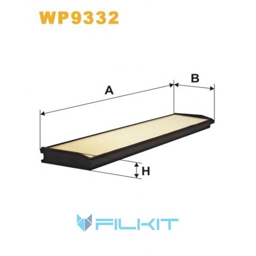 Cabin air filter WP9332 [WIX]