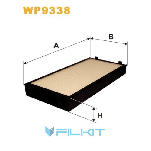 Cabin air filter WP9338 [WIX]