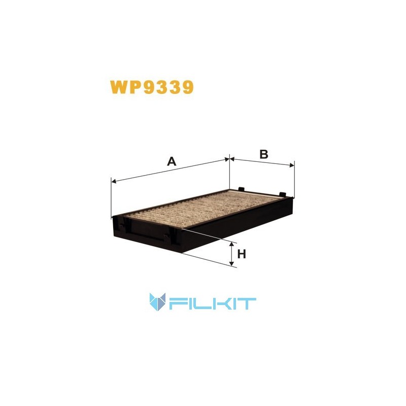 Cabin air filter WP9339 [WIX]