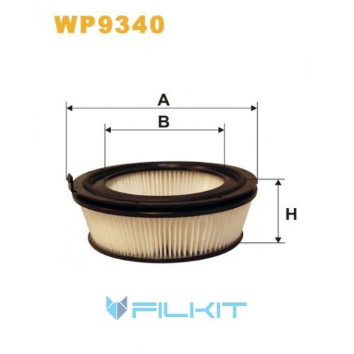 Cabin air filter WP9340 [WIX]