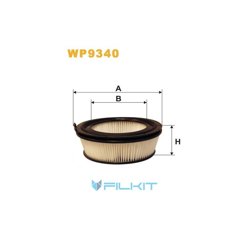 Cabin air filter WP9340 [WIX]