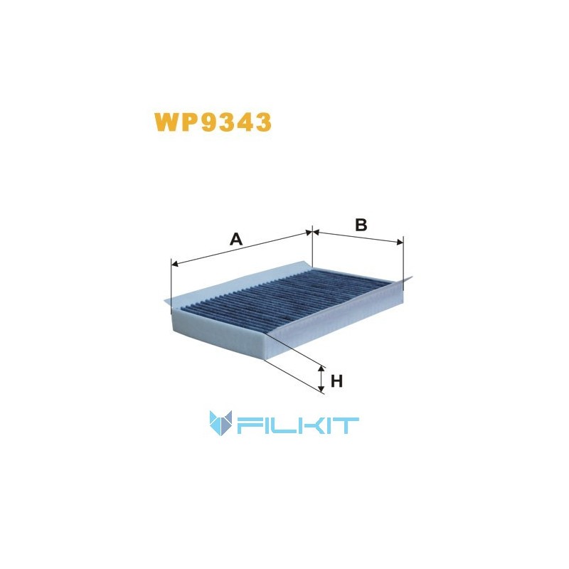 Cabin air filter WP9343 [WIX]