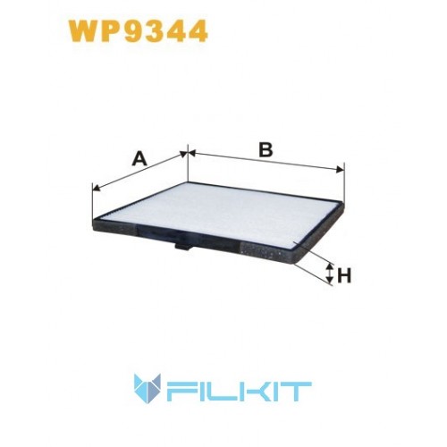 Cabin air filter WP9344 [WIX]