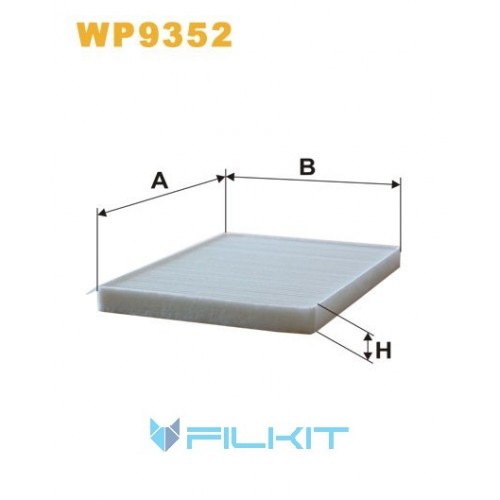 Cabin air filter WP9352 [WIX]