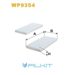 Cabin air filter WP9354 [WIX]