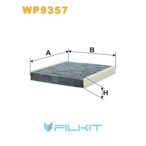 Cabin air filter WP9357 [WIX]