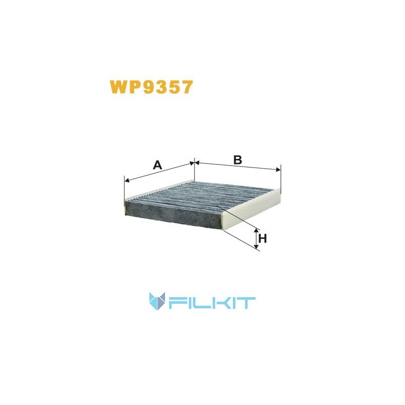 Cabin air filter WP9357 [WIX]