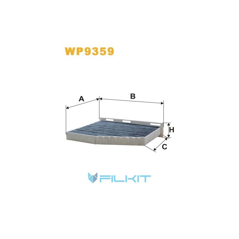 Cabin air filter WP9359 [WIX]