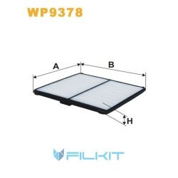 Cabin air filter WP9378 [WIX]