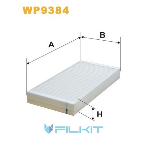 Cabin air filter WP9384 [WIX]