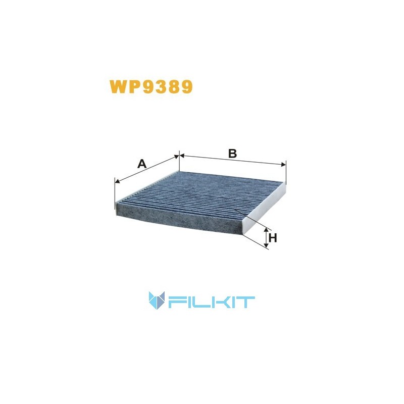 Cabin air filter WP9389 [WIX]