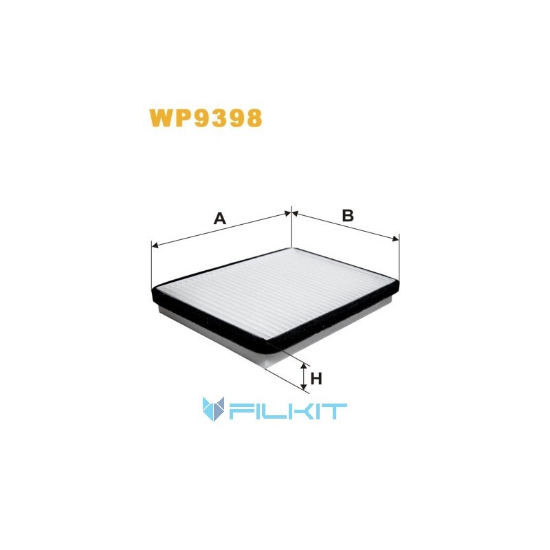 Cabin air filter WP9398 [WIX]