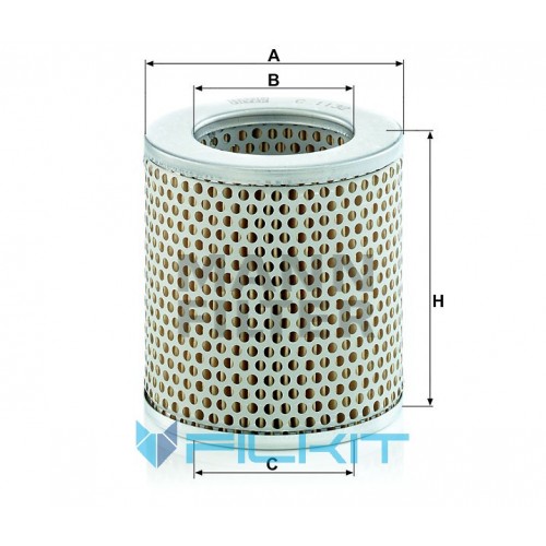 Air filter C 1132 [MANN]
