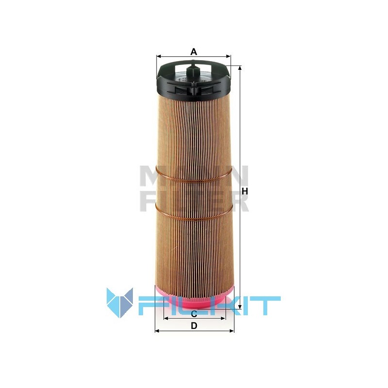 Air filter C 12 133/1 [MANN]