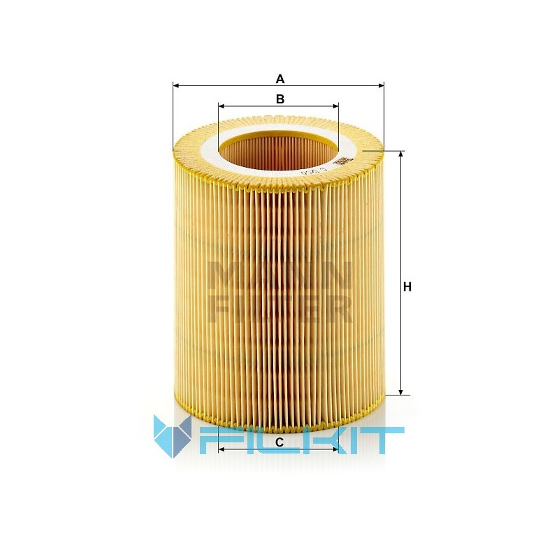 Air filter C 1250 [MANN]