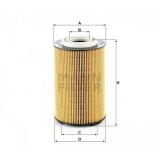 Oil filter (insert) HU 1291/1 z [MANN]