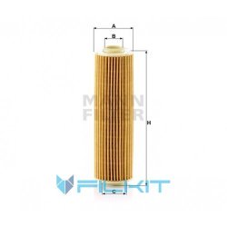 Oil filter (insert) HU 514 y [MANN]