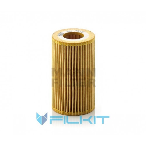 Oil filter (insert) HU 7010 z [MANN]