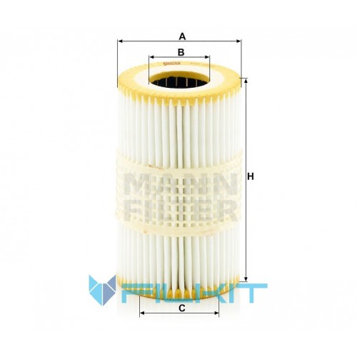Oil filter (insert) HU 7035 y [MANN]
