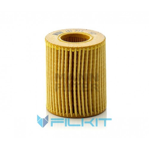 Oil filter (insert) HU 711 x [MANN]