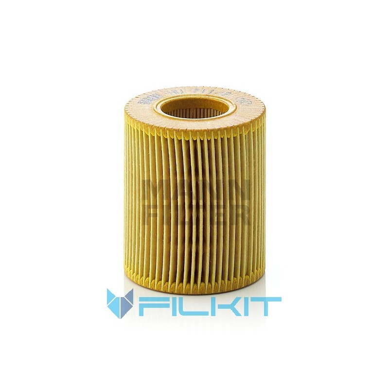 Oil filter (insert) HU 711/2 x [MANN]