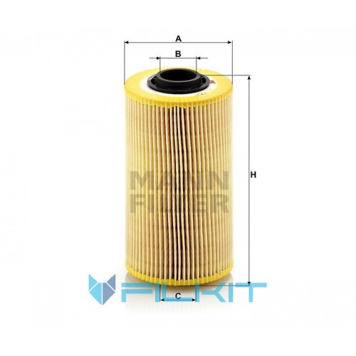 Oil filter (insert) HU 938/1 x [MANN]