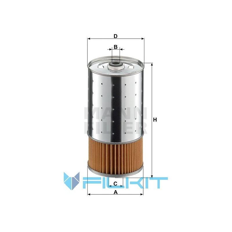 Oil filter (insert) PF 1050/1 n [MANN]