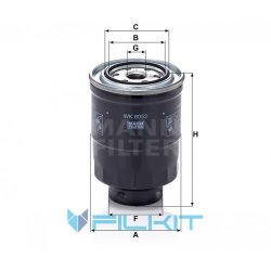Fuel filter WK 8052 z [MANN]