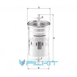 Fuel filter WK 830/7 [MANN]