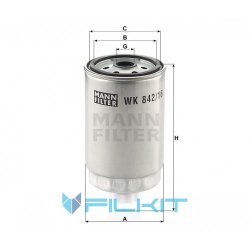 Fuel filter WK 842/16 [MANN]