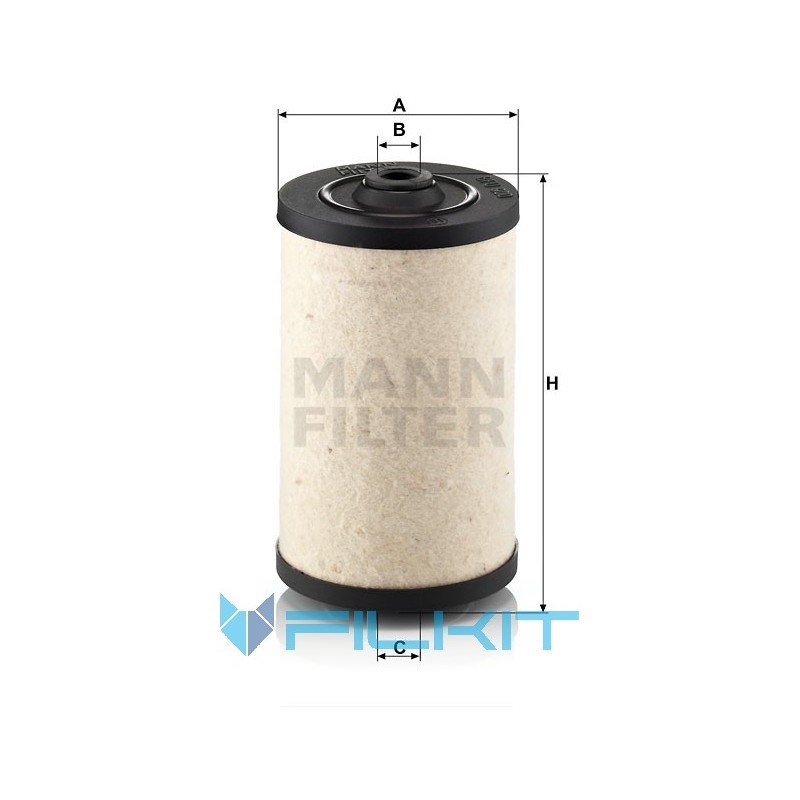 Фильтр топливный (вставка) BFU 900 x [MANN]