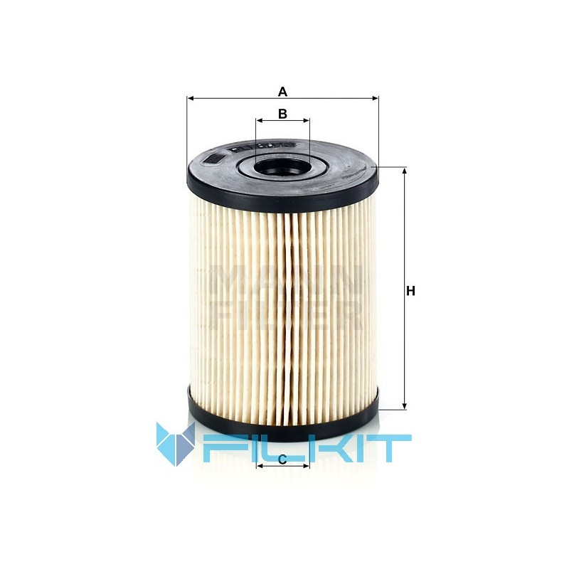 Fuel filter (insert) PU 8013 z [MANN]