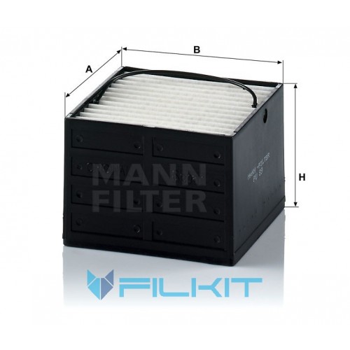 Fuel filter (insert) PU 89 [MANN]
