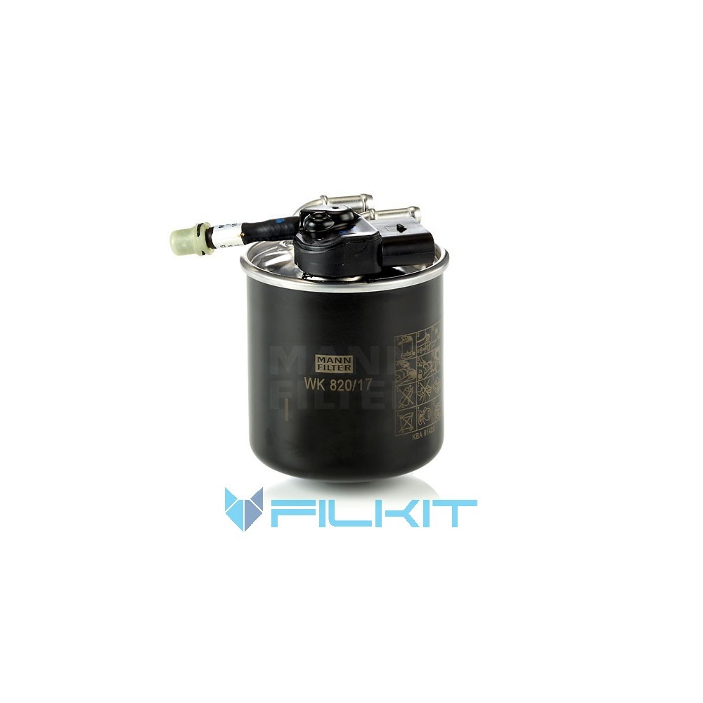 Fuel filter WK 820/17 [MANN], OEM: WK820/17 MANN, Buy filters