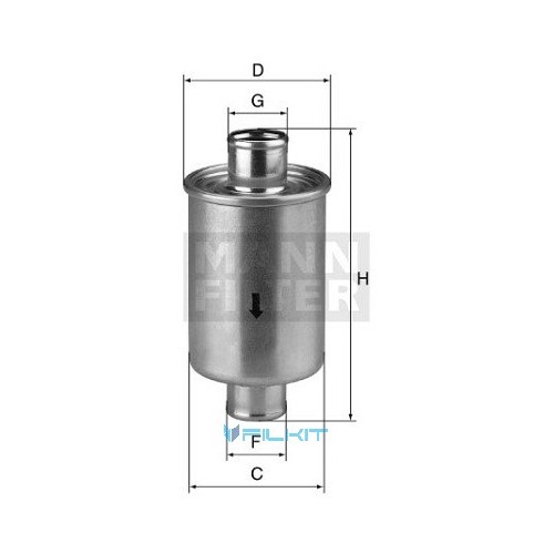 Hydraulic filter W 79/2 [MANN]