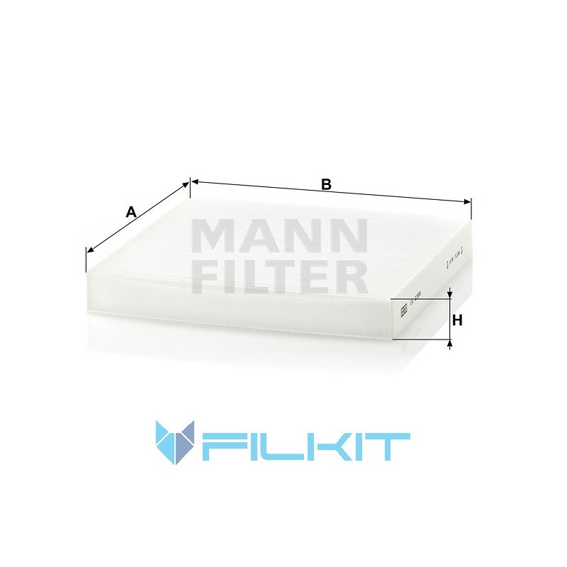 Cabin air filter CU 2358 [MANN]
