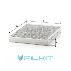 Cabin air filter CUK 2842 [MANN]