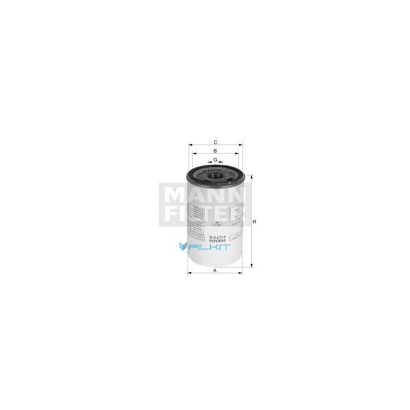 Air filter (separator) LB 11 102/20 MANN