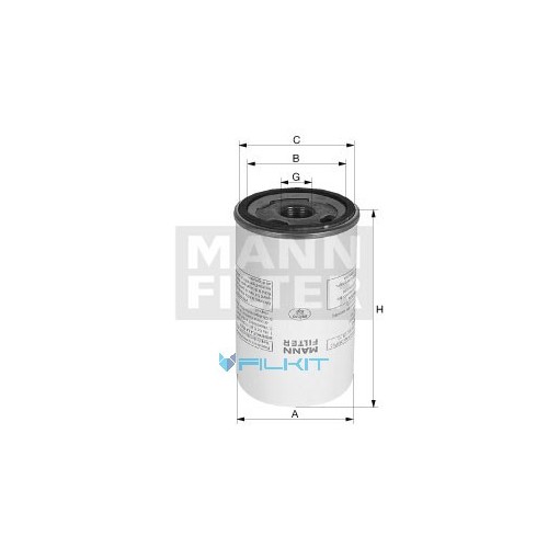 Air filter (separator) LB 11 102/5 MANN
