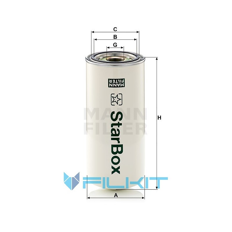 Air filter (separator) LB 13 145/25 MANN